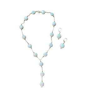 Freshwater Pearl Necklace & Earring Set